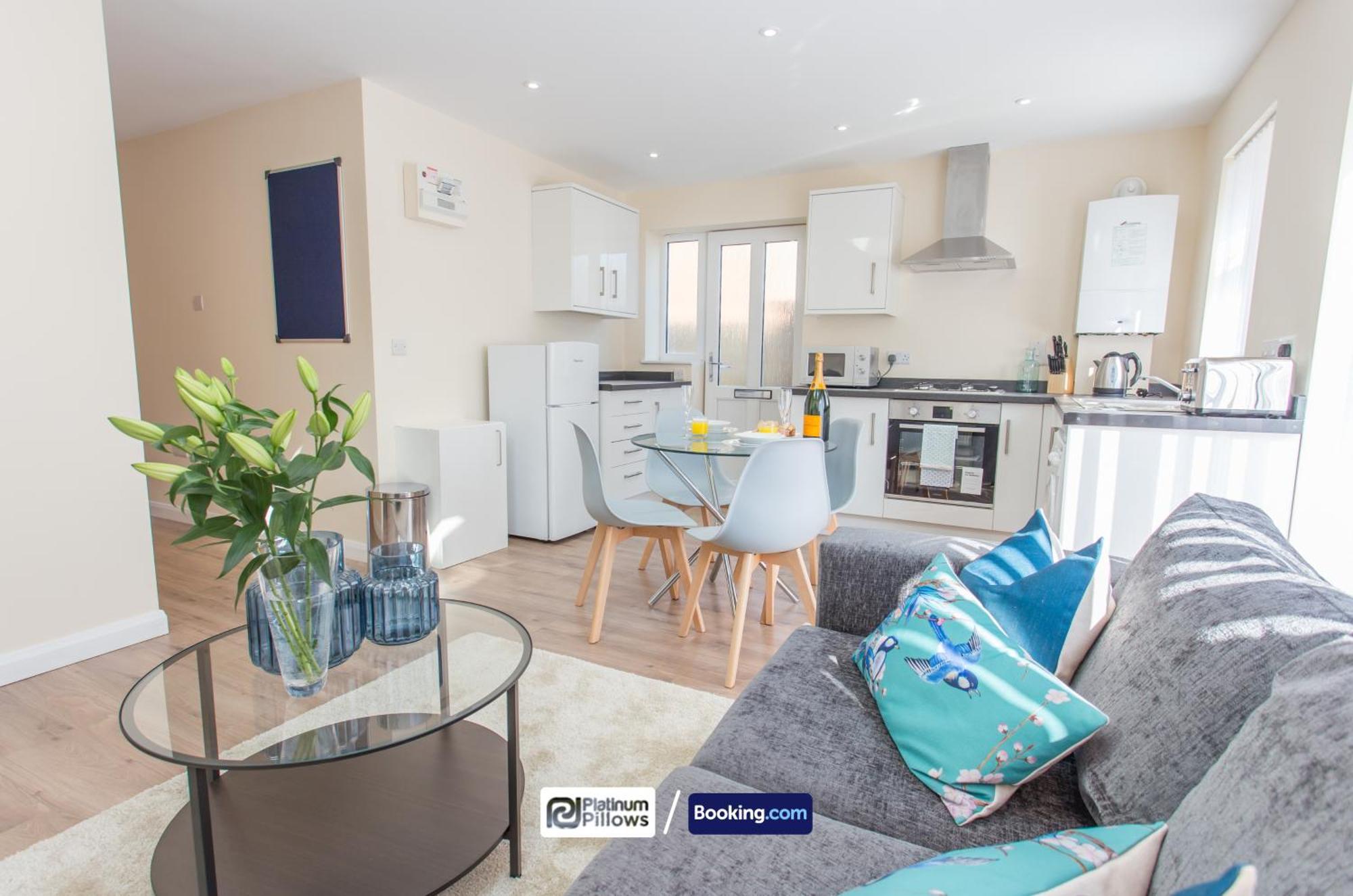 Modern Oxford 2 Bedroom Apartments, Near John Radcliffe Hospital, Weekly & Monthly Deals Exterior foto